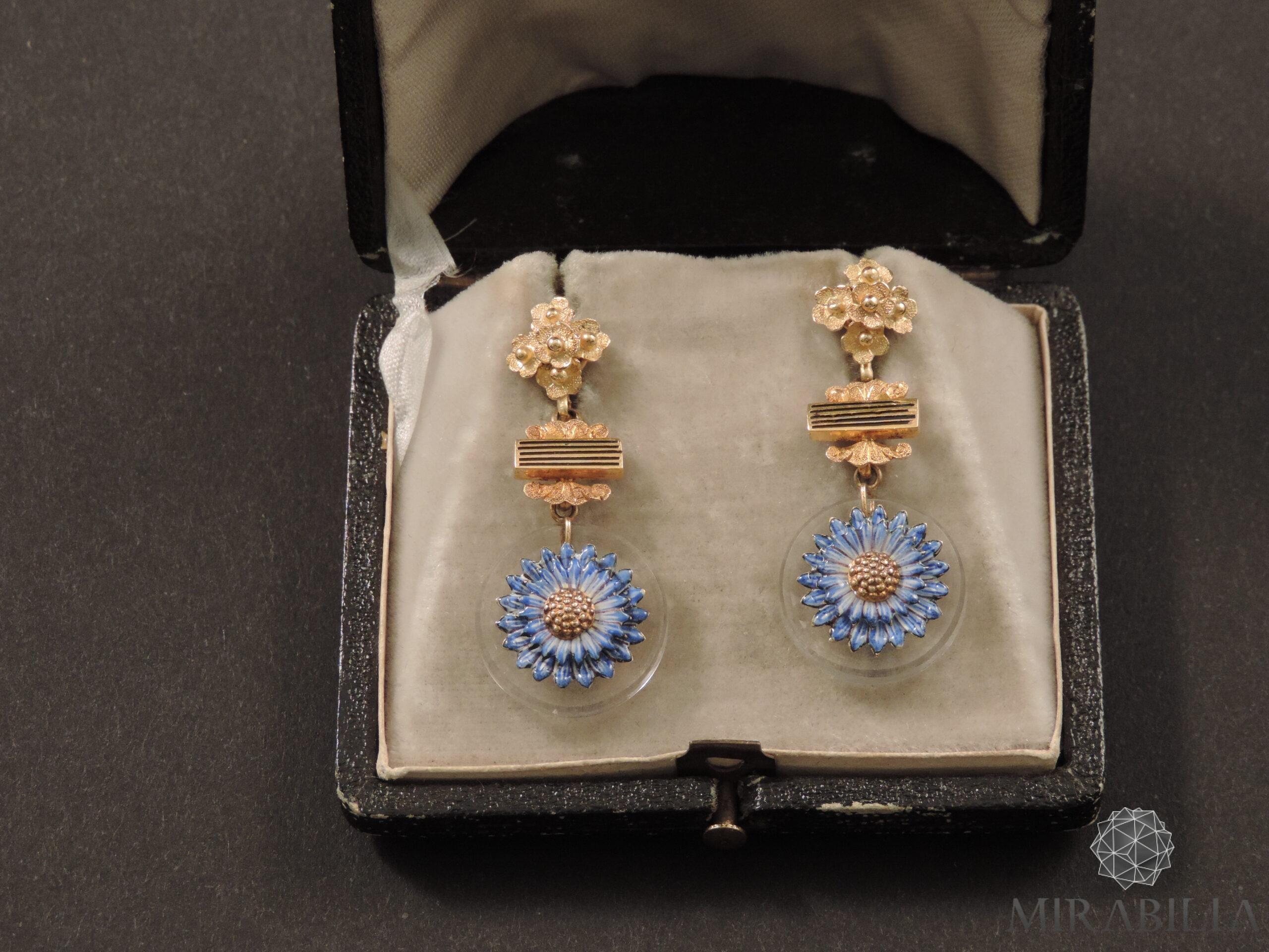 Orecchini margherite prima metà ‘800 (5) Orecchini margherite prima metà ‘800 (5)